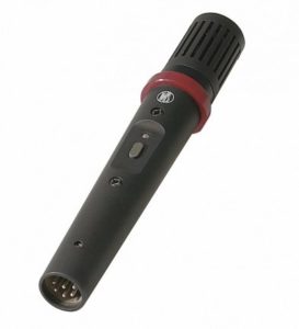 Ручной электретный микрофон с кнопкой включения/регистрации на выступление и кольцевым индикатором состояния HM 4042