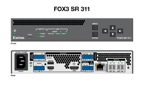 Extrov FOX3 SR 311 чертеж