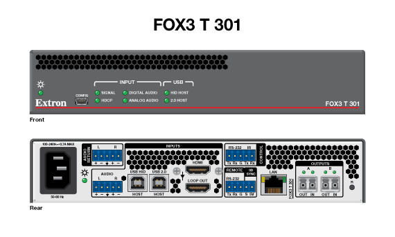 FOX 3T 301 чертеж