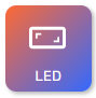 led