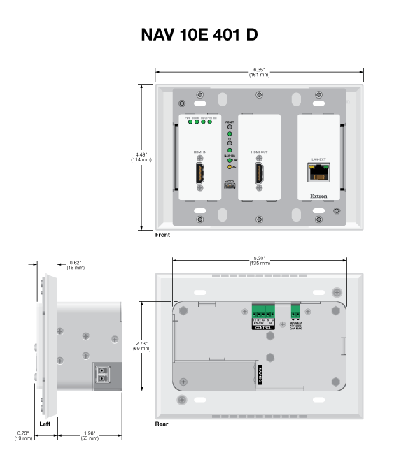 Чертеж NAV 10E 401 D