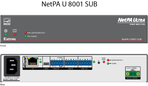 NetPA U 8001 чертежи