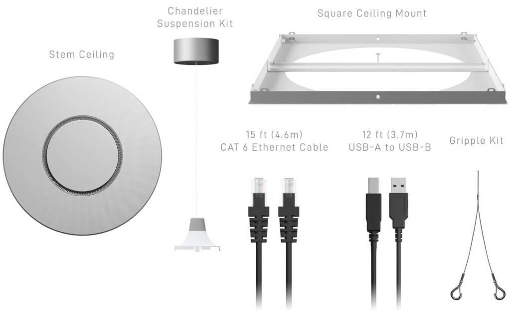 Комплектация Stem Ceiling