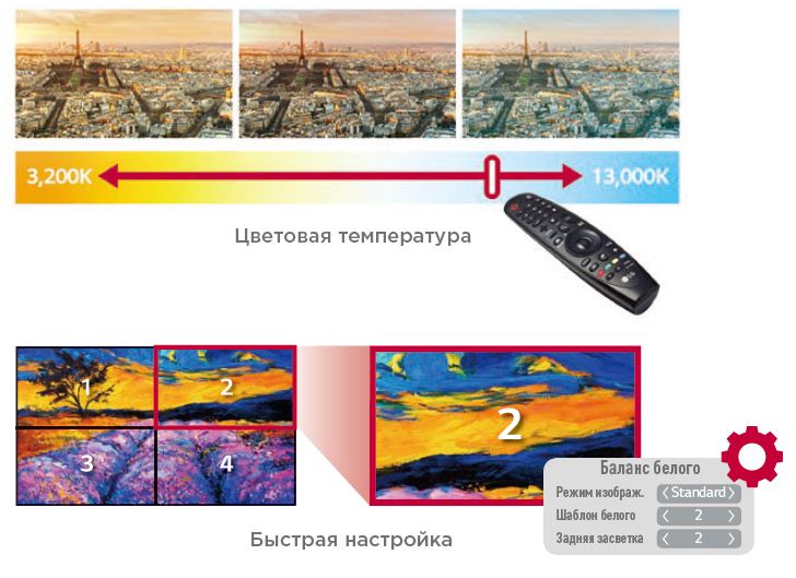 lg 49VL5B - меню для видеостен