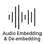Audio-Embedding-De-embedding-icon Audio-Em4edding-De-embedding-icon
