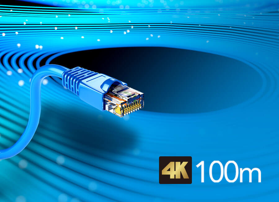 VE2812AEUT Расширение передачи 4K-сигналов на 100 метров